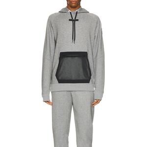 run ON clouds  Hoodie men's gray large